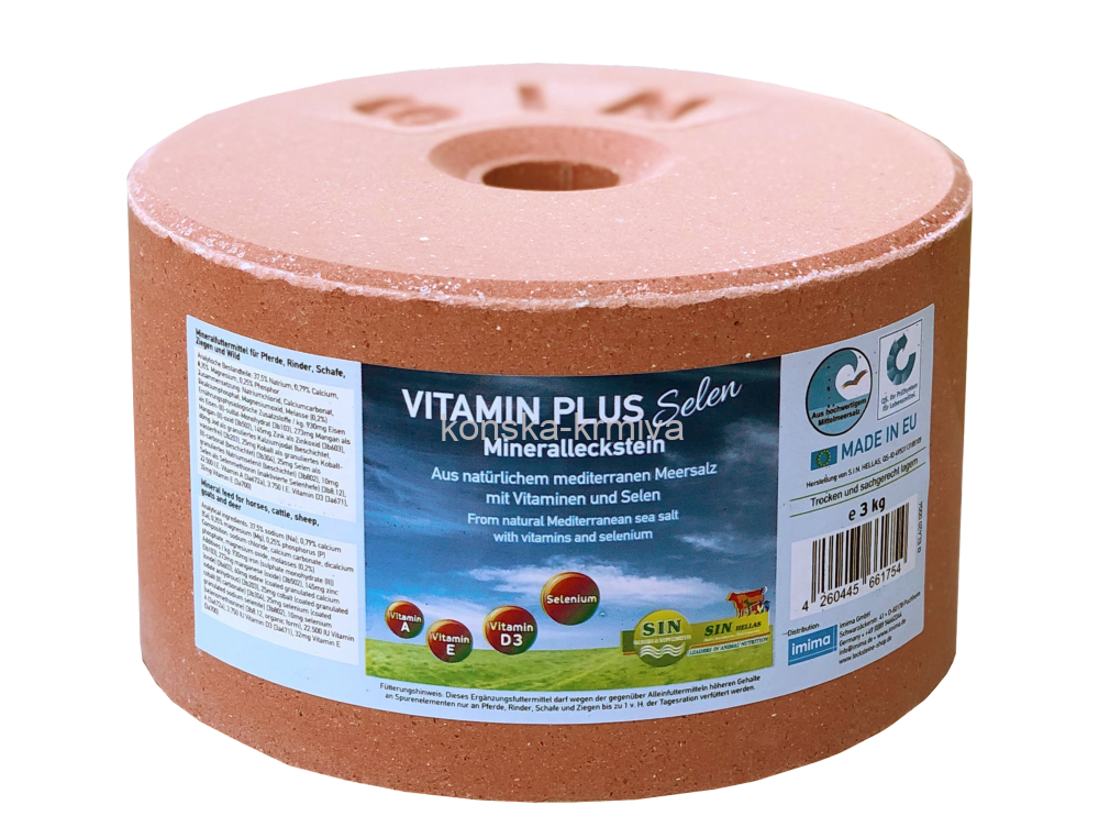 Liz minerální Vitamín plus Se 3 kg