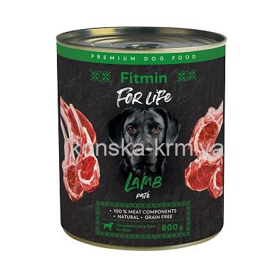 Fitmin For Life Jehněčí konzerva pro psy 800g