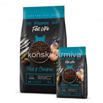 Fitmin For Life Cat FISH and CHICKEN 1,8kg