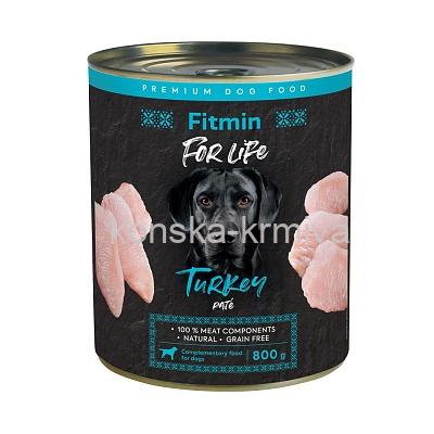Fitmin For Life Krůtí konzerva pro psy 400g