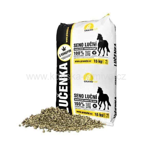 Granulované seno LUČENKA s konopím 15kg