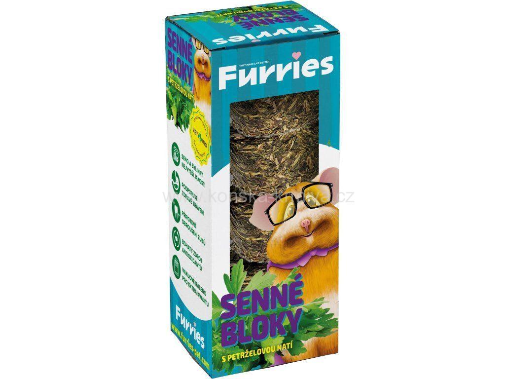 FURRIES - SENNÉ BLOKY s petrželovou natí z českých luk