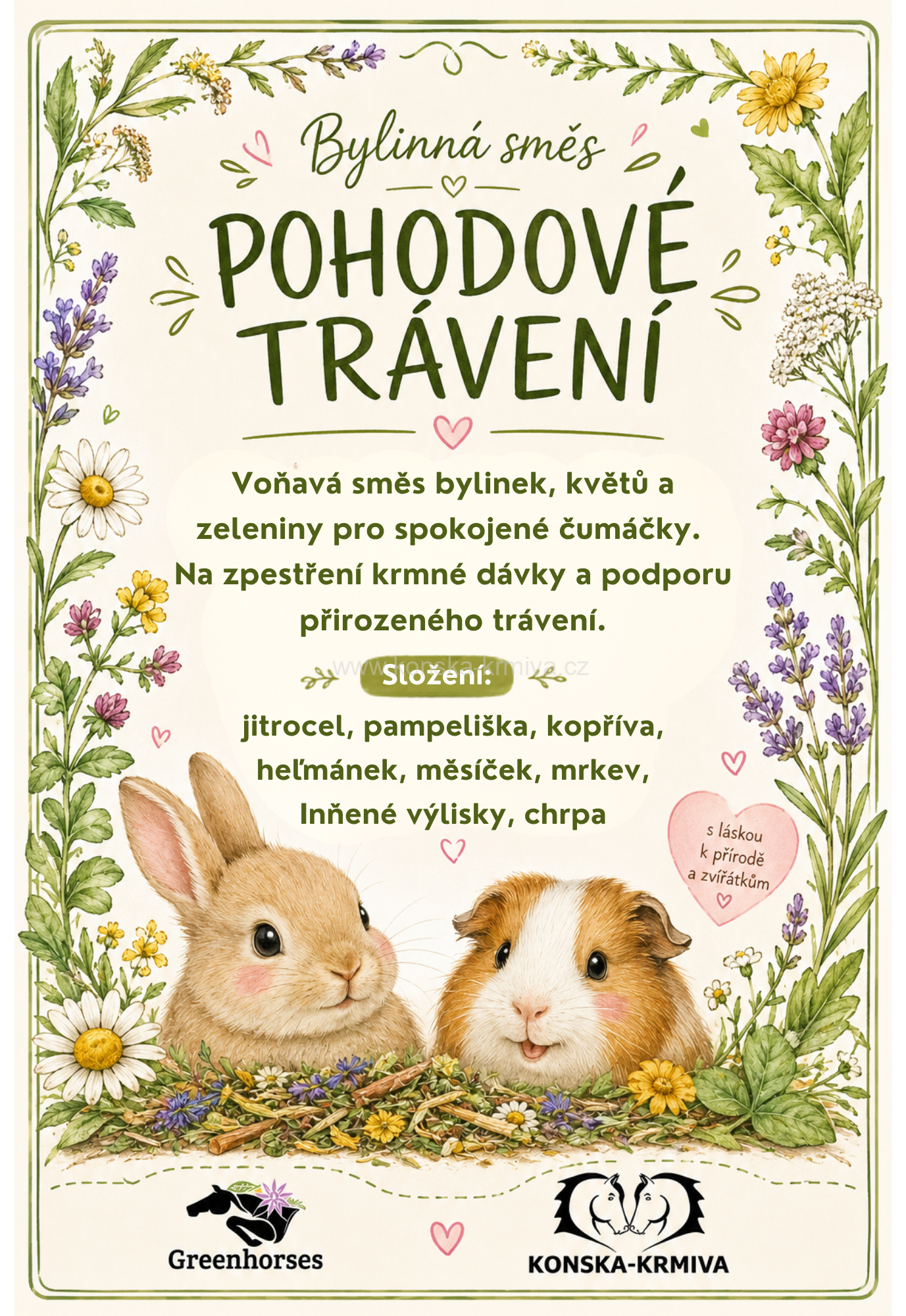 Bylinná směs - POHODOVÉ TRÁVENÍ
