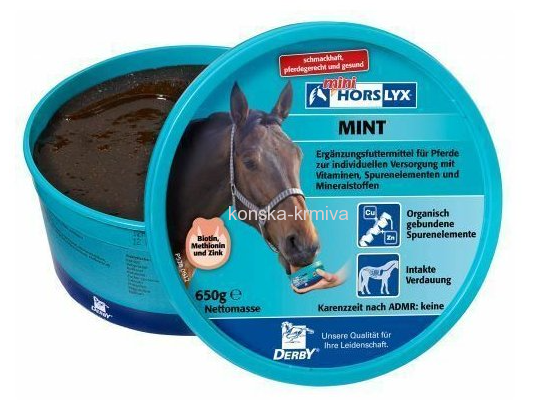 HORSLYX Mint 650g - Liz pro koně