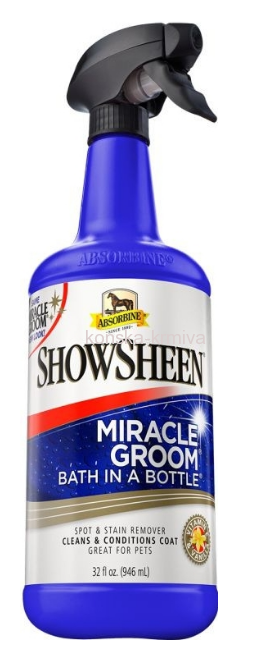 Absorbine ShowSheen Miracle groom - Koupel ve spreji 5v1 946ml