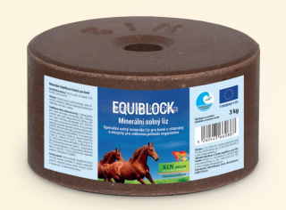 Liz minerální Equiblok (s vitamíny a enzymy) 3 kg