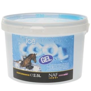 NAF Ice cool gel - chladivý gel s minerály na unavené nohy kyblík 1l