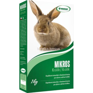 Mikros Králík (s vitamíny) 1 kg
