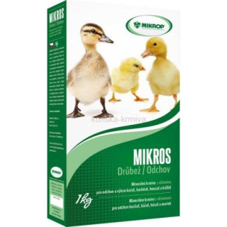 Mikros Drůbež (s vitamíny) 1kg