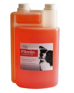 FITMIN DOG lososový olej 1L